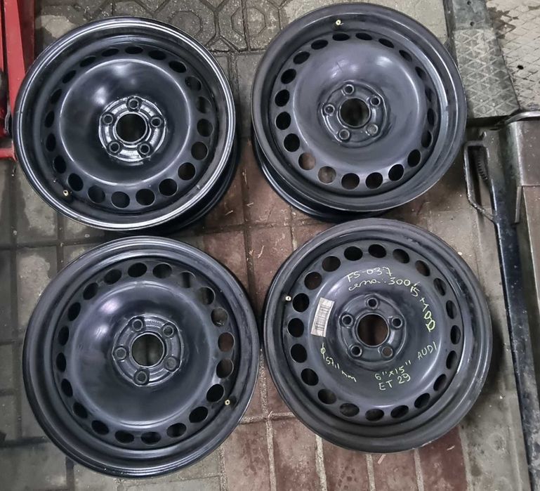 Felgi Stalowe 15" 5x100 Audi A1 VW Polo Skoda Fabia