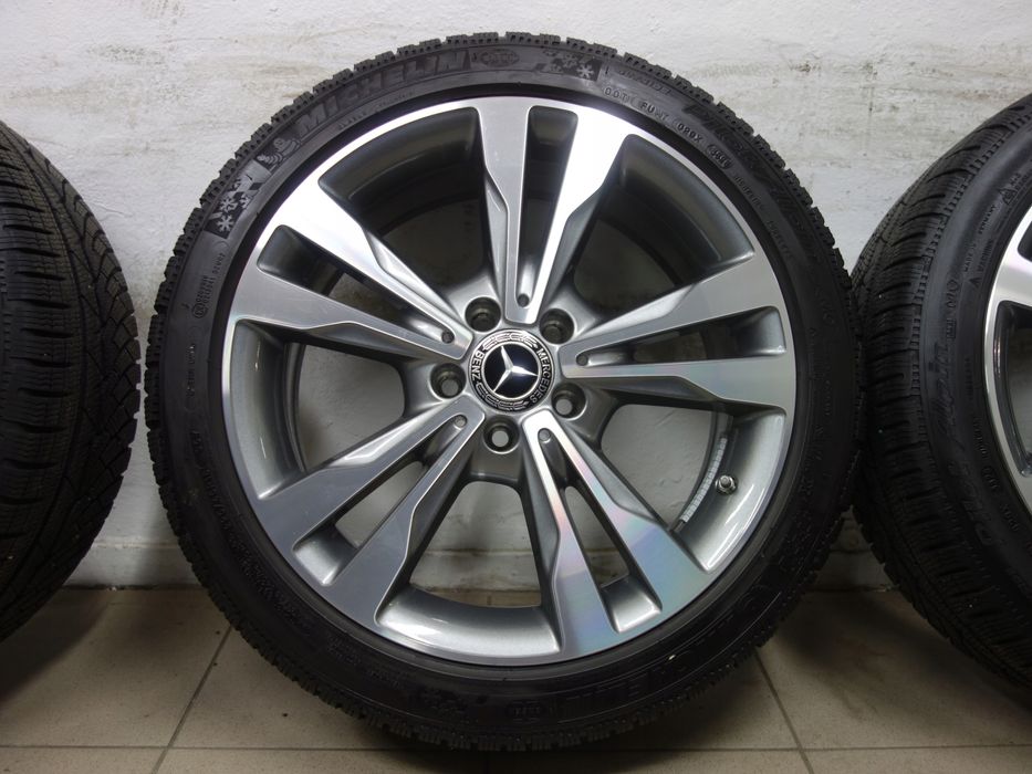 225/45R18 245/40R18 Koła zimowe Mercedes OE Michelin W206 W205 4x7mm