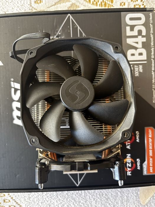 B250M bazooka + i7 7700 + chłodzenie silentium pc