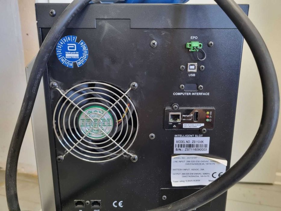 Джерело безперебійного живлення Gtec ZS110-6K на 8 розеток