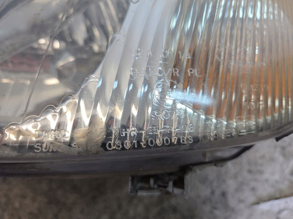 daewoo lanos lampa przód lewa oryginał europa