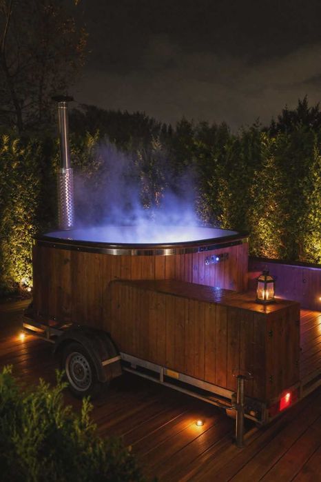 Mobilne SPA Jacuzzi Balia Ogrodowa  - wynajem
