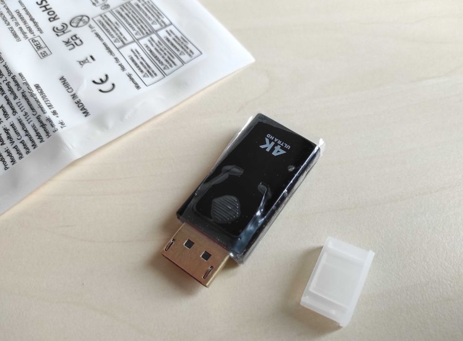 якісний перехідник / адаптер Display Port to HDMI (4K 60Hz)