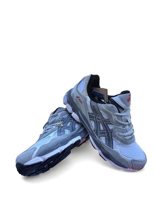 Чоловічі кросівки ASICS Gel-NYC White Steel Grey весняні