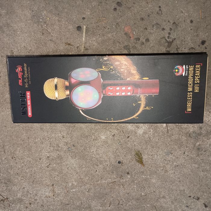 Nowy mikrofon Bluetooth do karaoke Wster WS-1816