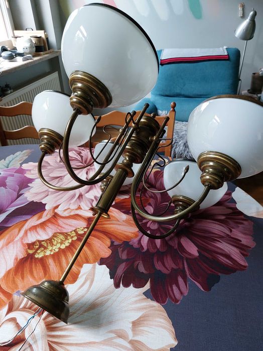 Żyrandol pięcioramienny