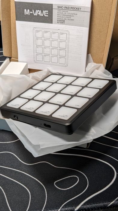 M-VAVE SMC-PAD Портативний MIDI-контролер з