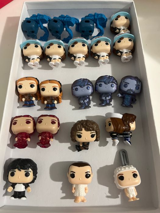 Stranger Things figurki Kinder Joy