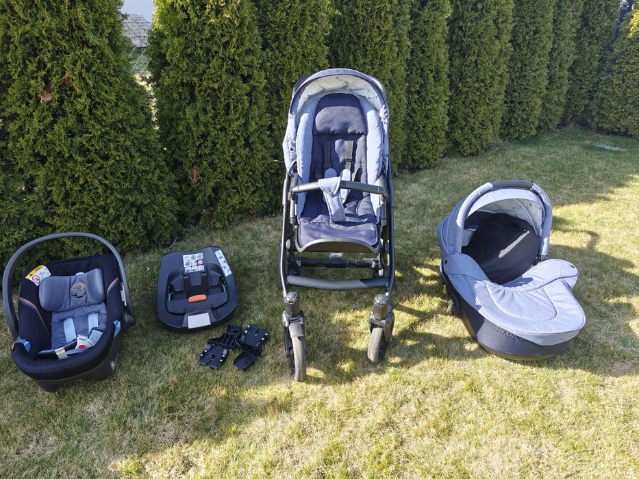 Wózek 4 w 1 Jedo Koda, fotelik cybex Aton 5