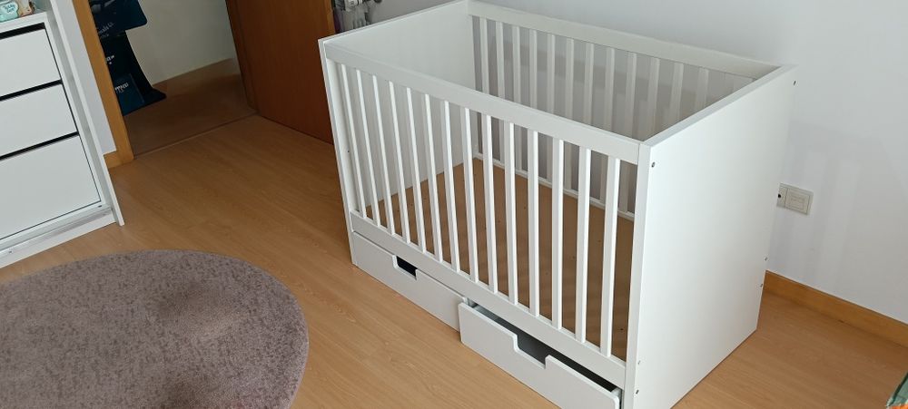 Berço Stuva  IKEA + colchão usados em bom estado
