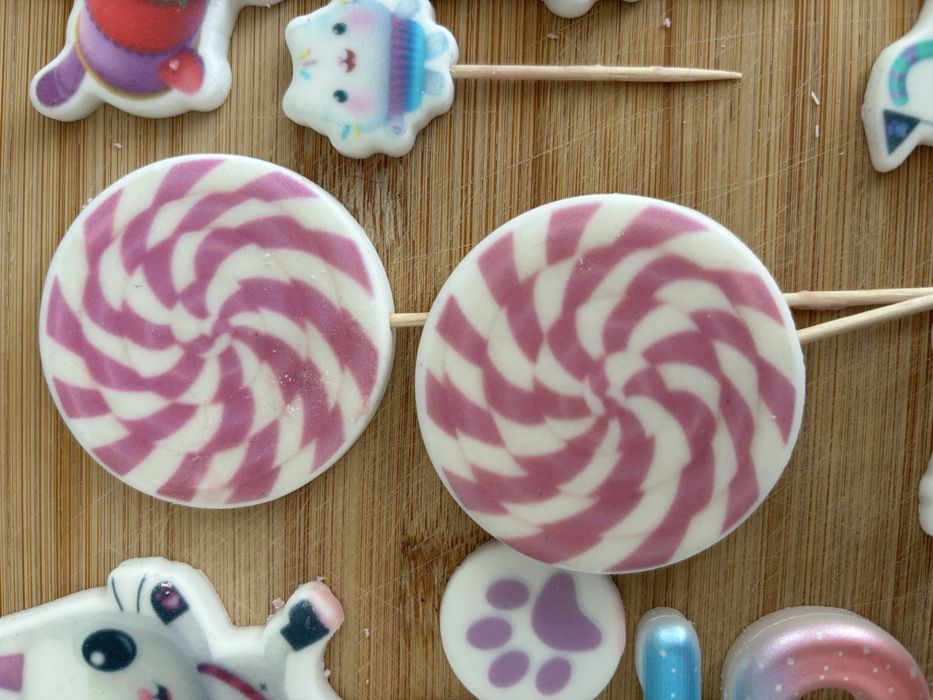 Ozdoby na tort Koci Domek Gabi