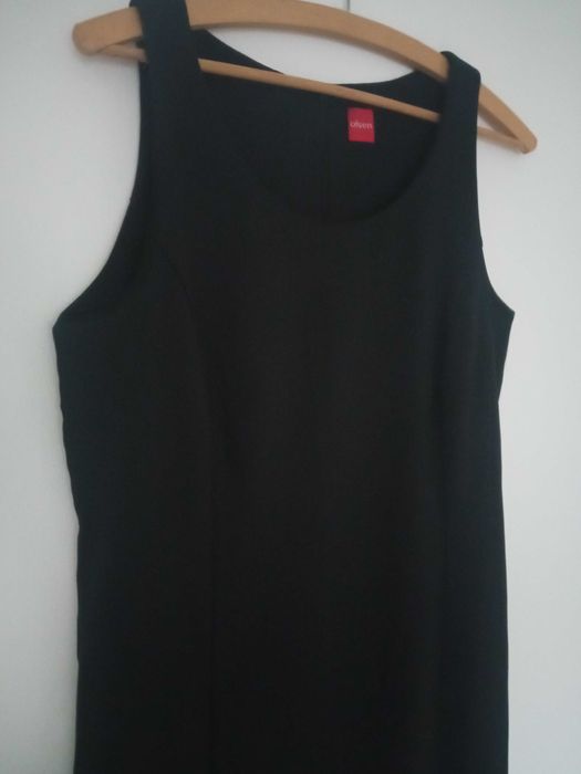 Olsen prosta sukienka wizytowa mała czarna r M/L