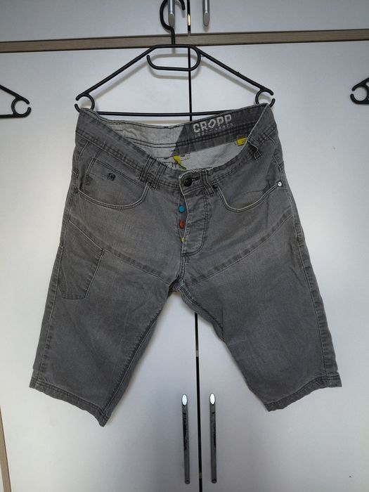 Spodenki jeansowe męskie CROPP rozmiar 33 (L) szare