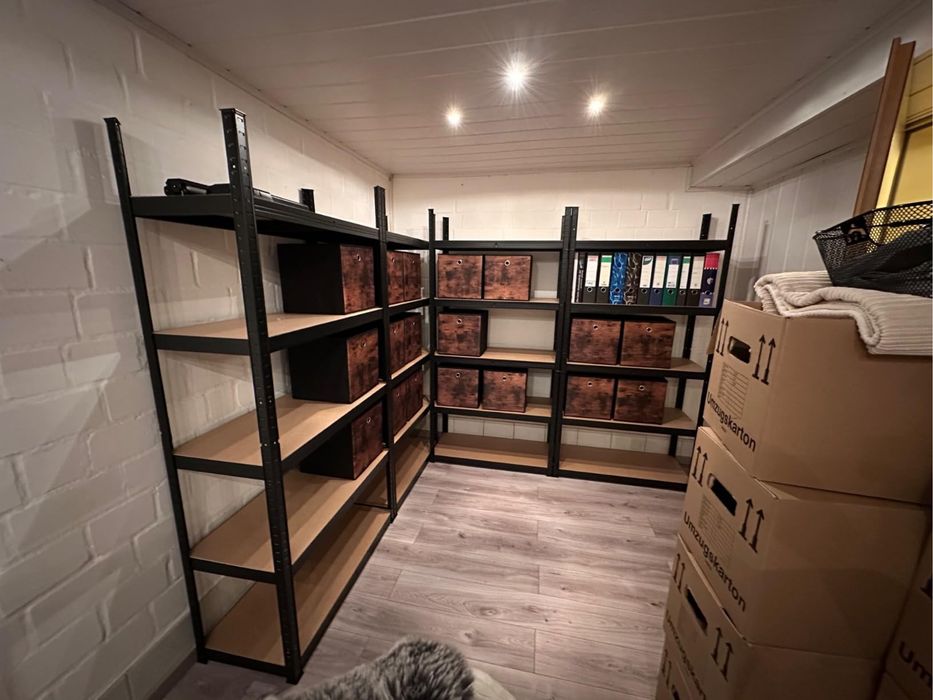 Стелаж металевий оцинкований 200x120x60