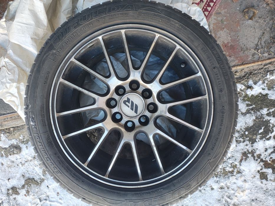 Komplet alufelgi 195/50R15 Fulda