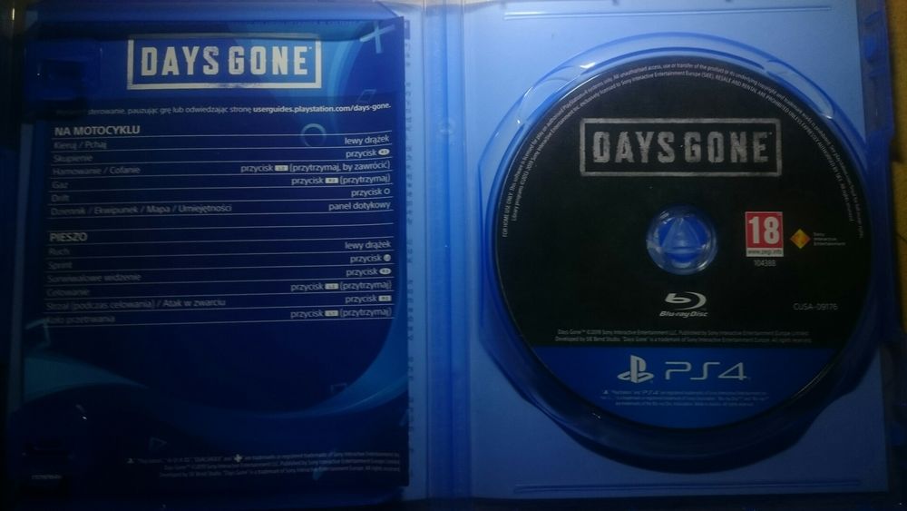 Gra Days gone ps4 polska wersja gta spiderman playstation 4 lou