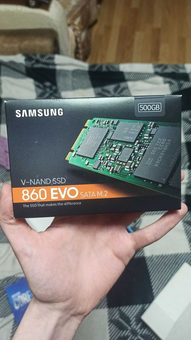 SSD Накопитель SSD SAMSUNG 860 EVO 500GB M.2 SATA