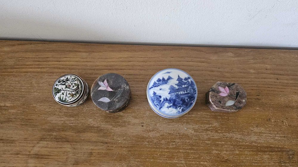 Caixinhas de porcelana