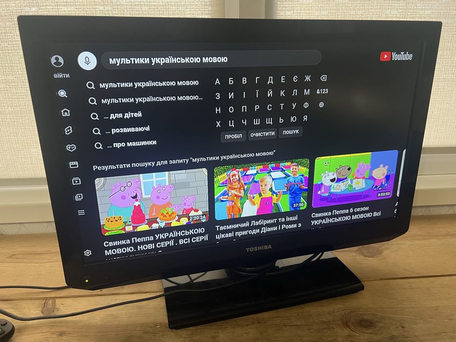 Телевізор Toshiba 22 діагональ