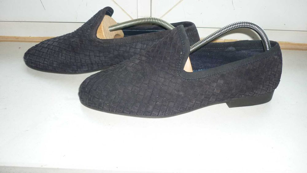 Zara- skórzane męskie mokasyny  r; 42