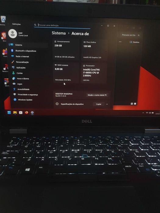 Portatil Dell Latitude E7470 I7