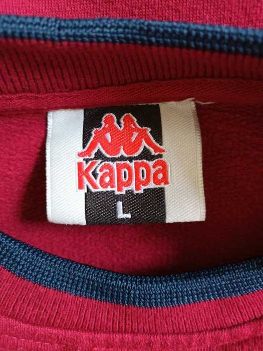 Bordowa bluza męska Kappa Rozmiar L