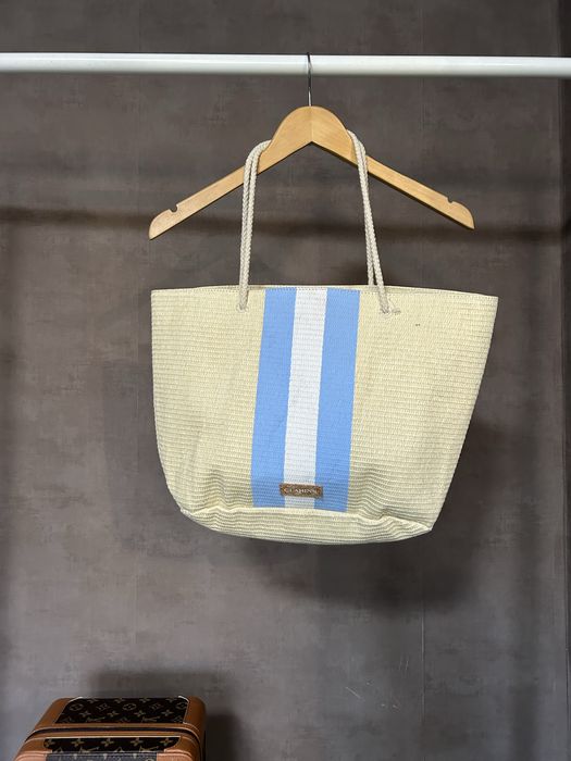 Сумка Clarins плетена