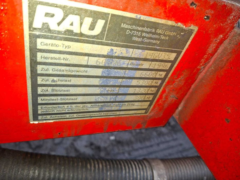 Opryskiwacz Rau, Kverneland ,3500L.1200L 28m, 21m