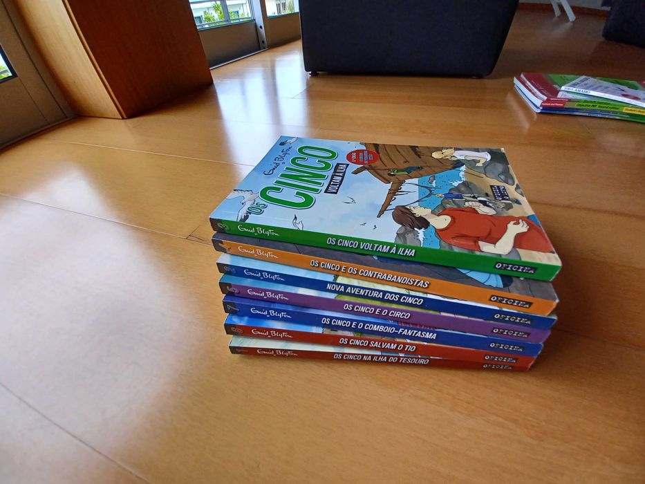 Coleção de livros  - Os cinco -