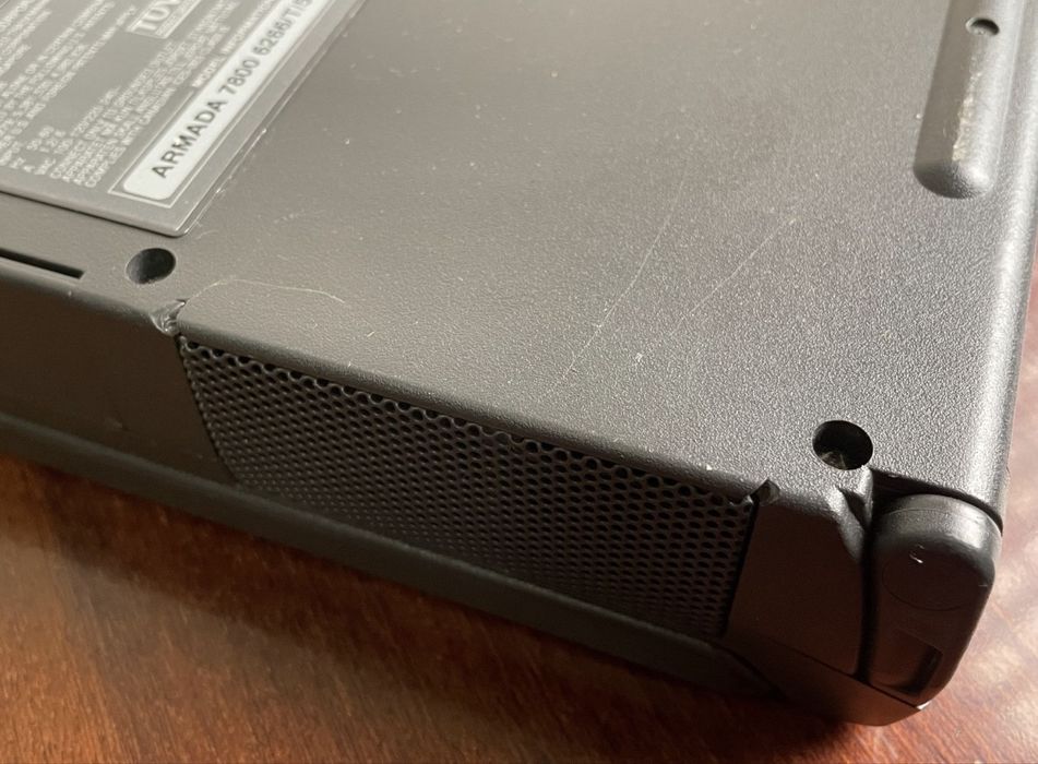 Ноутбук Compaq Armada 7800 Windows 98 Pentium 2 96 МВ ОЗУ вінтаж ретро laptop