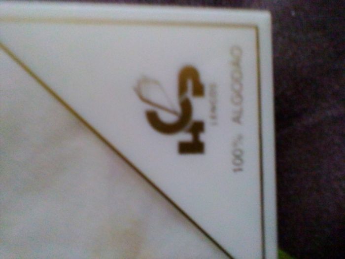 Lenços ALFA Bordados a Mão 100% Algodão