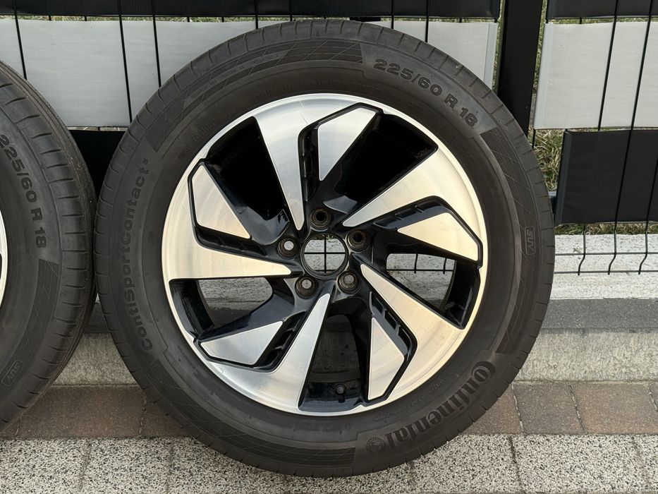 Koła 18” Honda CR-V 4 Alufelgi 225/60/18 opony Continental