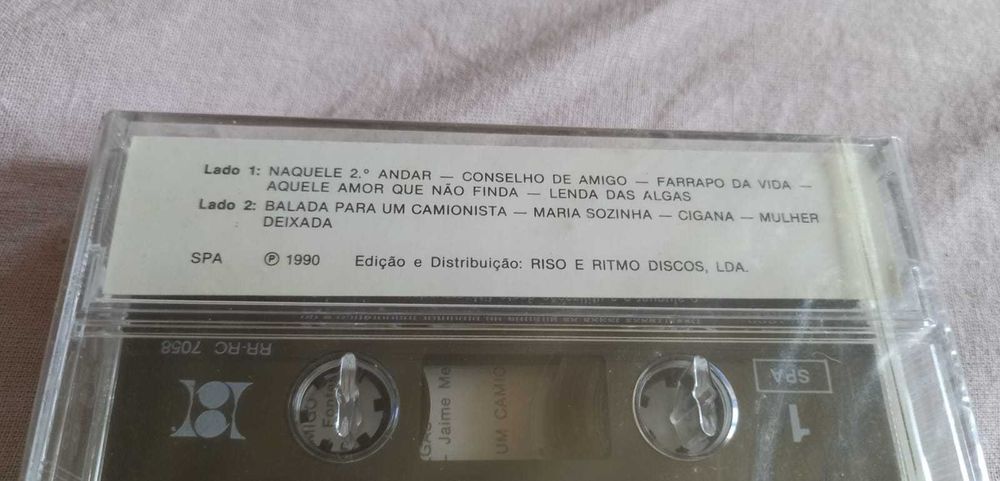 Jose do Carmo Fado Cassete Nova