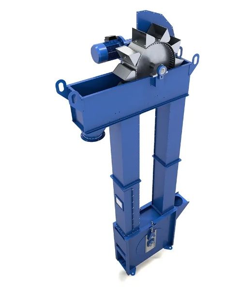 Норія зернова ковшова Agrohelix для зерна ,кормів і мінералів