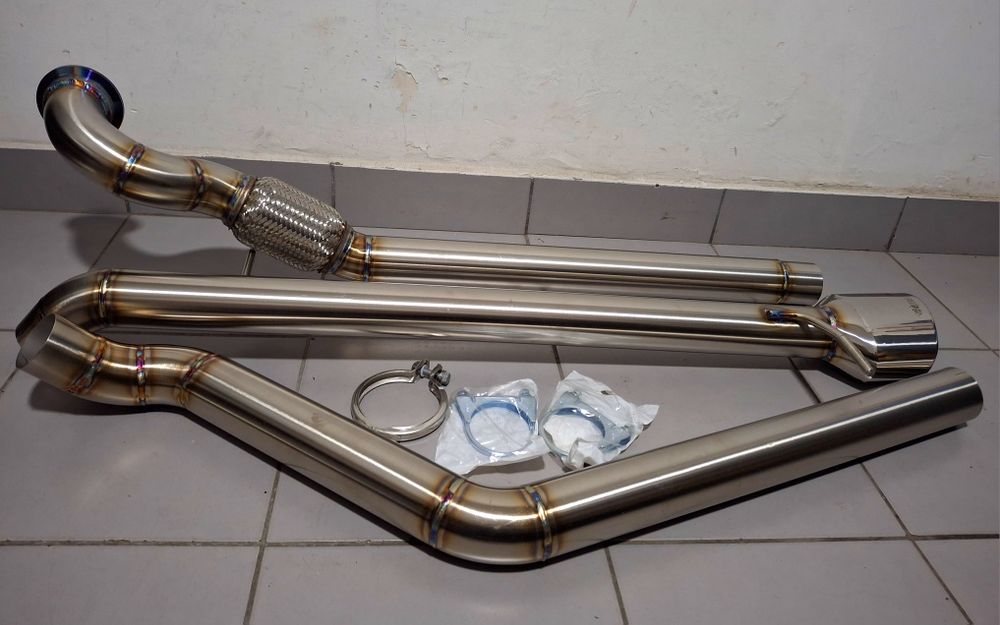 Linha escape inox tdi