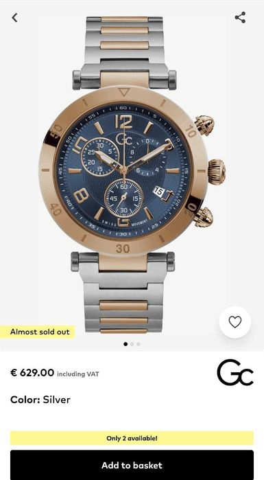 Relogio Guess Cronografo Prime Class