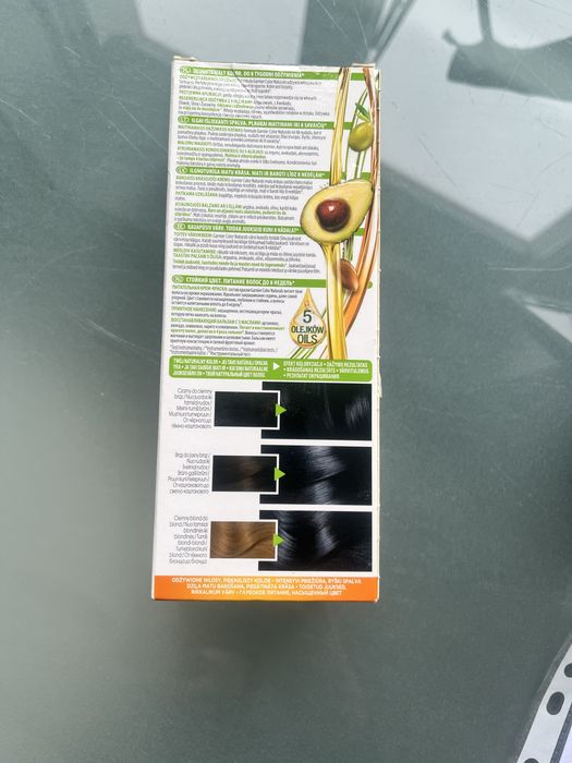 czarna farba do wlosow garnier