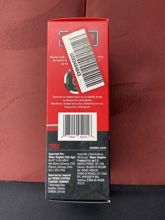Термометр Weber iGril mini Новий !