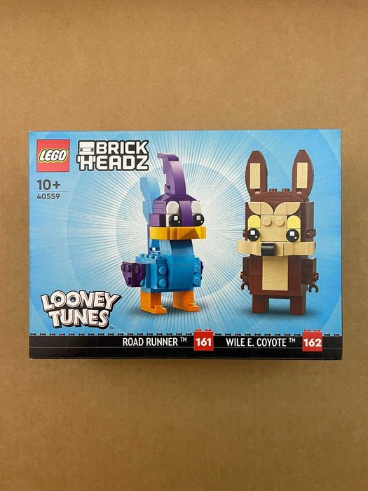 LEGO - Brickheadz - 40559 Road Runner & Wile E. Coyote