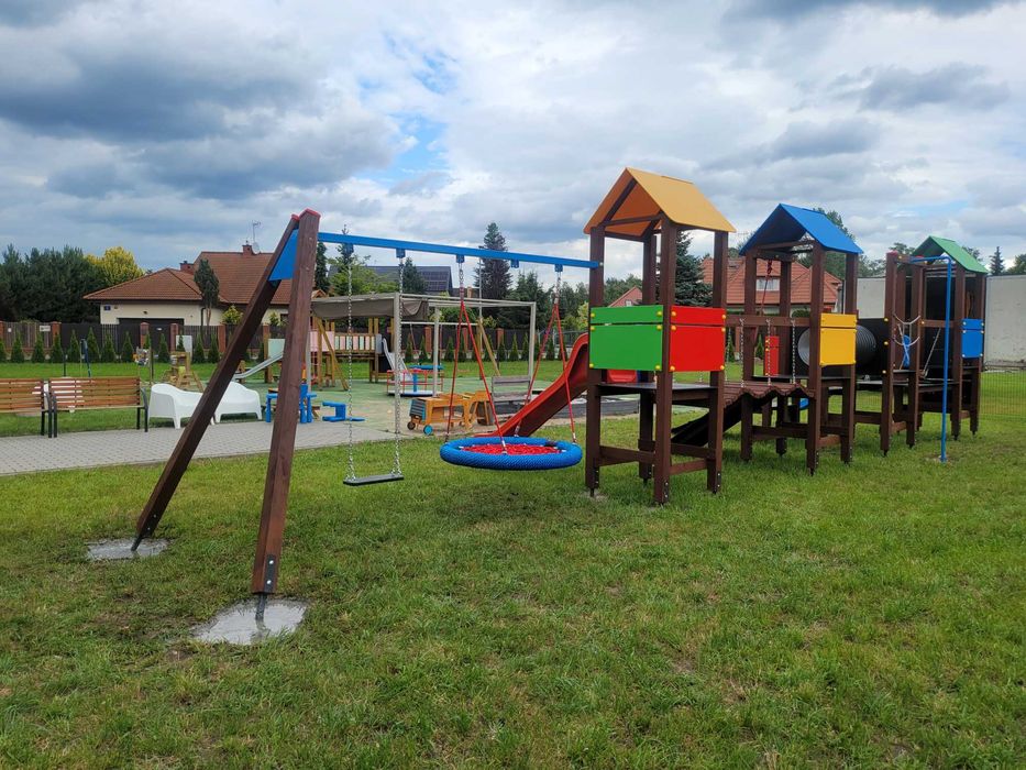 Plac zabaw zestaw zabawowy na plac zabaw "Gwarek II "
