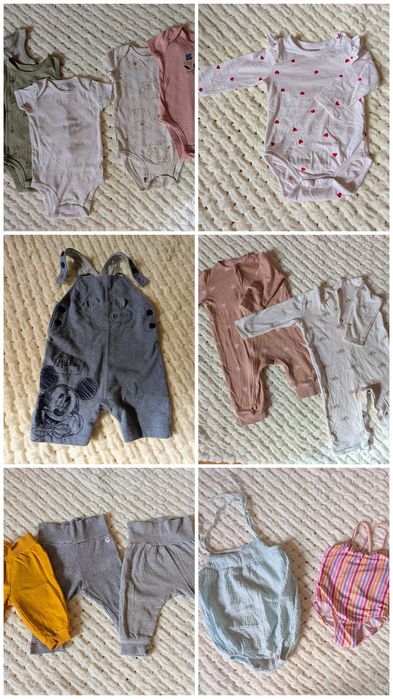 речі на дівчинку 6-9 міс 68-74 боді Carter's, сліпих, лосіни, купальник, літній боді