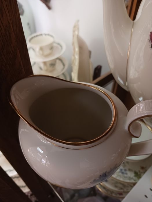 Krautheim herbaciany serwis Wiesengrund łączka ecru kwiaty