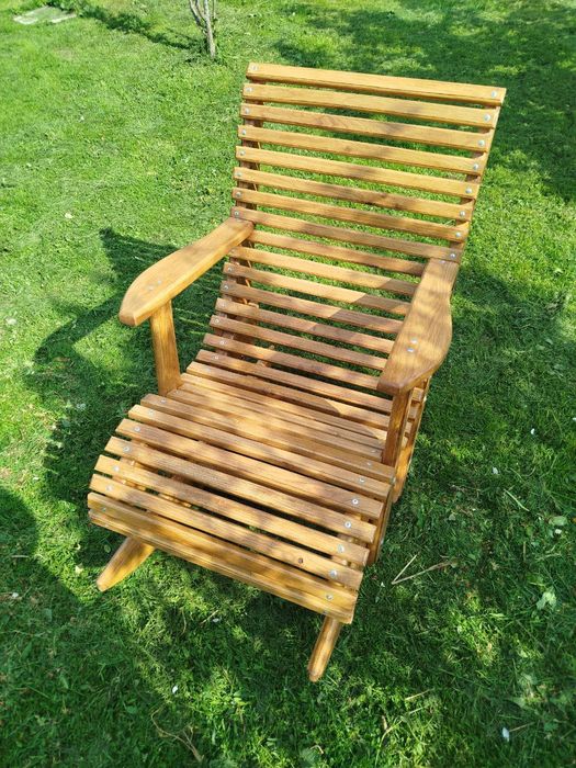 Крісло-качалка дуб