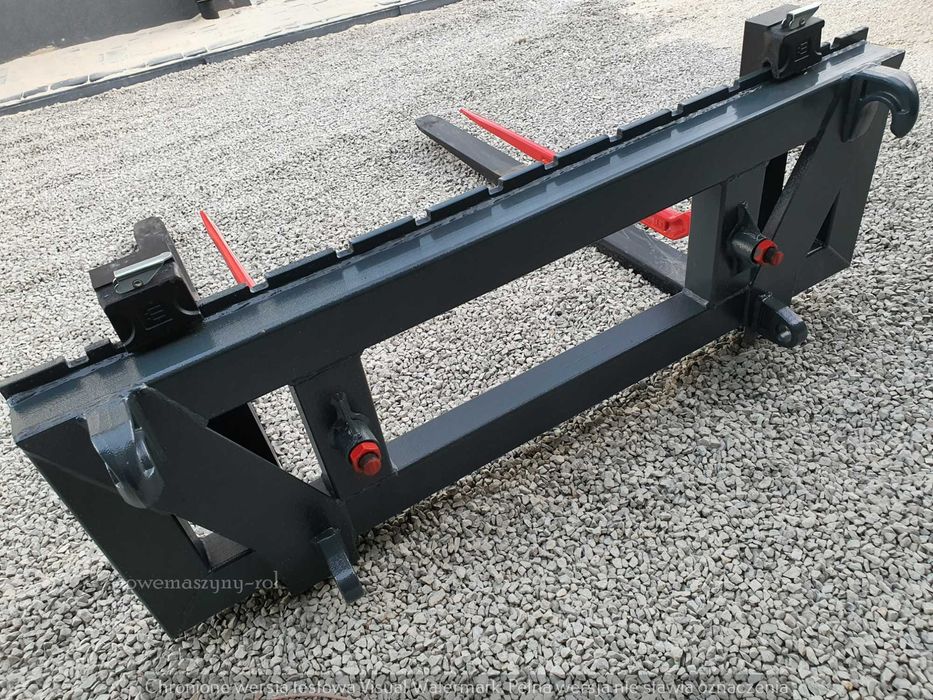 Widły do palet 2t udźwigu, paleciak do tura widlak sztaplarka DOWÓZ