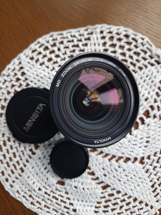 Obiektyw MD Rokkor 24-50.Jak nowy!