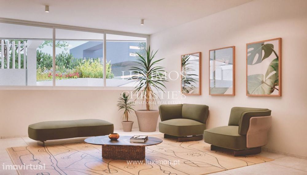 Apartamento T1 novo com varanda para venda no Matosinhos Sea Living