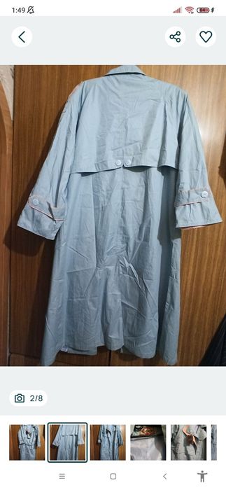 Плащ тренч женский в новом состоянии.