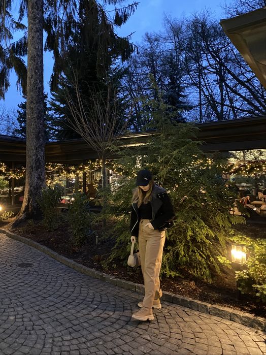 Штани з екошкіри від Hukh