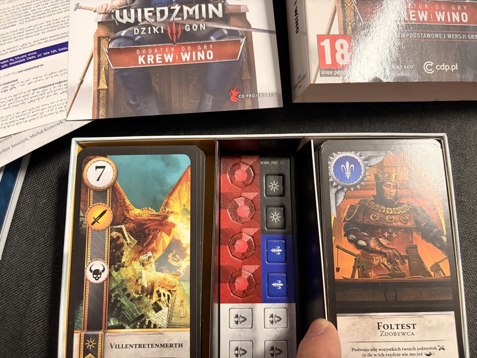 Wiedźmin 3 karty GWINT - Komplet