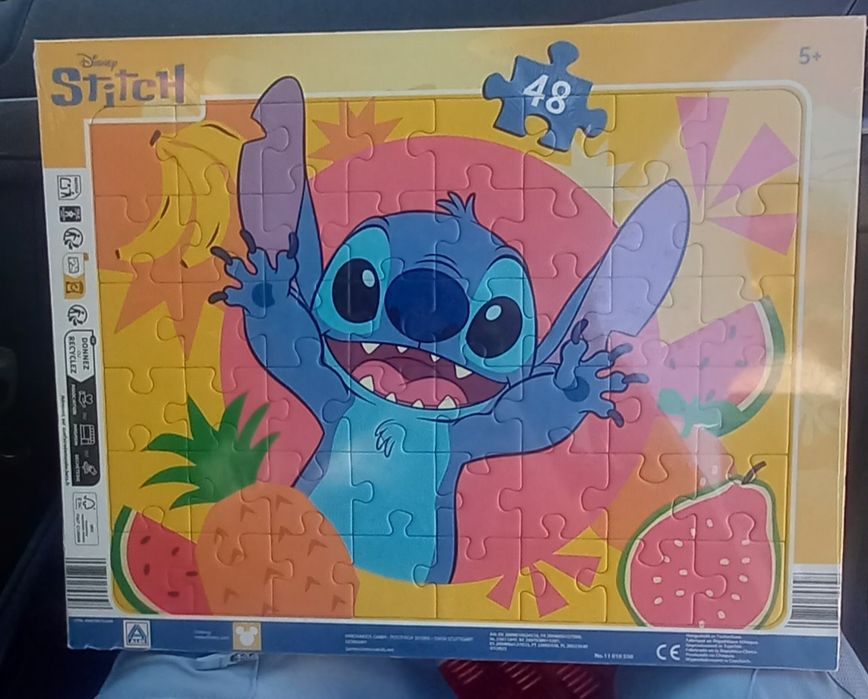 2 Puzzles stchi disney 5+ ( 2 × 48 peças novo embalado)